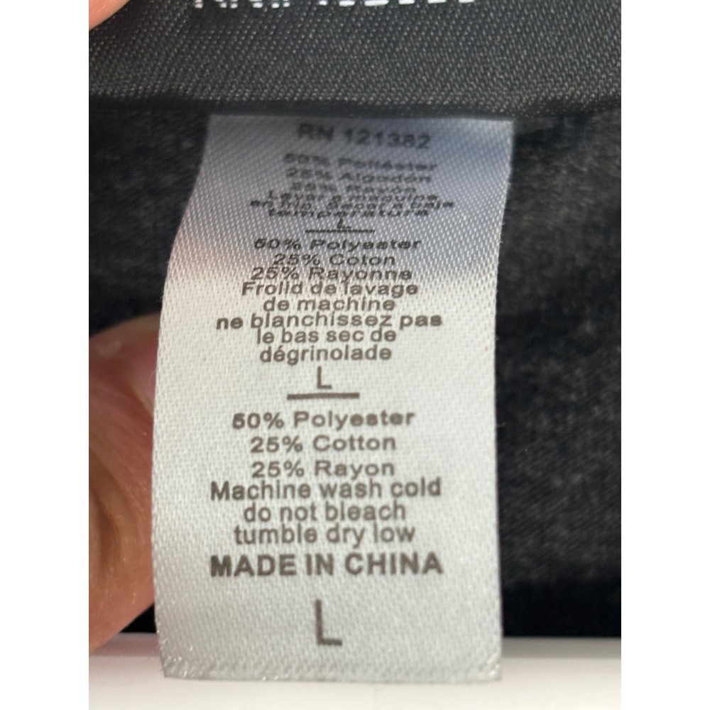 Harley-Davidson Womens Zion Washington UT Skull Graphic T-Shirt Charcoal Gray L - Picture 4 of 5